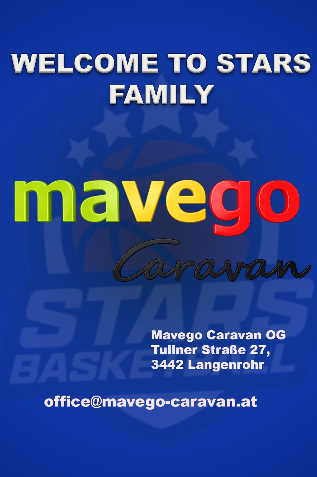 🏀 Neuer Partner an unserer Seite – Mavego Caravan 🚐